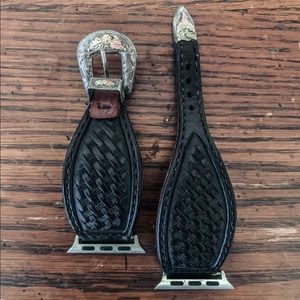 Western Leather Apple Watch Band
